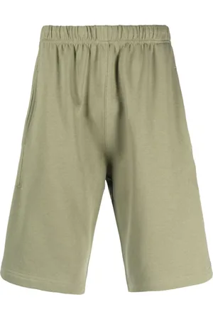 Kenzo Korte broeken, Heren, Groen, L, Katoen, Boke Flower Elastische Shorts