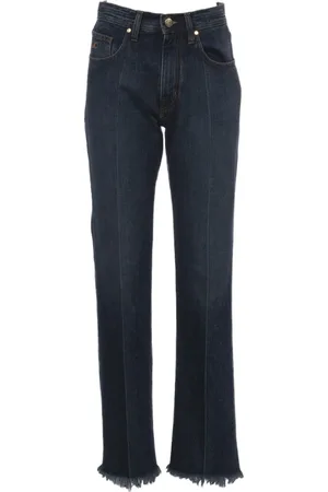 Jacob Cohen Jeans, Dames, Blauw, W27, Denim, Loose-Fit Denim Jeans