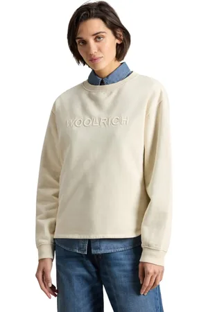 Woolrich Sweatshirts & Hoodies, Dames, , L, Katoen, Oversized Sweatshirt