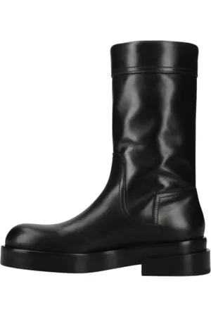 Premiata Schoenen, Dames, Zwart, 40 EU, Leer, Kuitlaars met Rits en Knoop