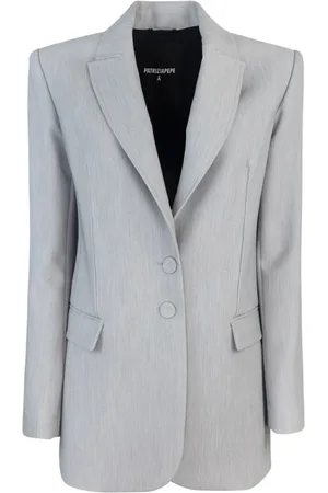 Patrizia Pepe Jassen, Dames, Grijs, XS, Polyester, Blazer