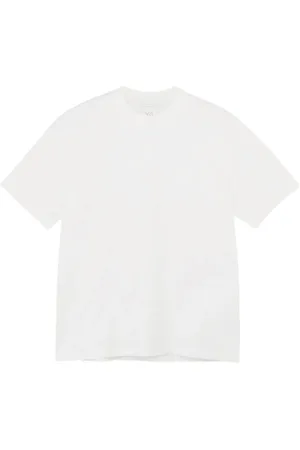 Y-3 Tops, Heren, Wit, XL, Short Sleeve Logo T-Shirt