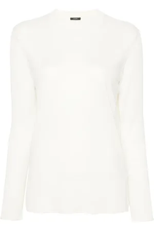 Joseph Truien, Dames, Wit, S, Wol, Superfijne Merino Wollen Trui