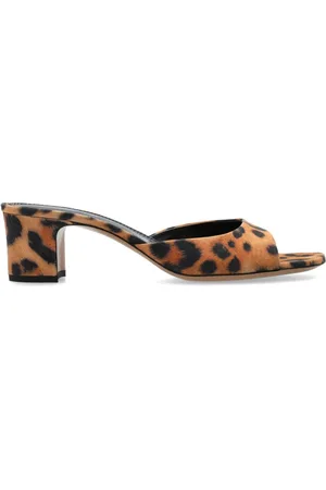 PARIS TEXAS Schoenen, Dames, Bruin, 38 EU, Leer, Heeled Mules `Lara`