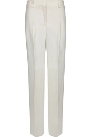 Incotex Broeken, Dames, Wit, XS, Witte Broek voor Vrouwen