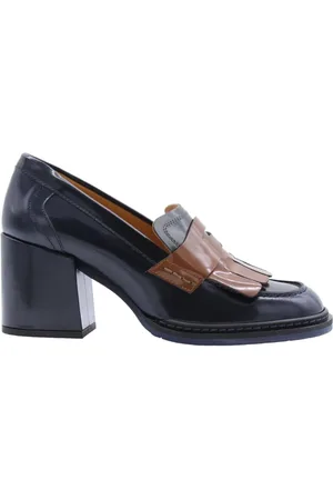 Pertini Schoenen, Dames, Blauw, 37 EU, Leer, Mariaheide Hakken