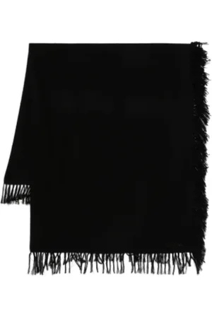 Isabel Marant Accessoires, Dames, Zwart, ONE Size, Wol, Zila Luxe Sjaal