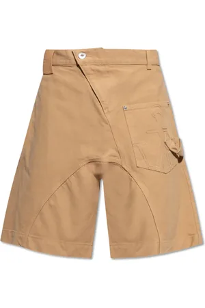 J.W.Anderson Korte broeken, Heren, , M, Katoen, Twisted Workwear Shorts