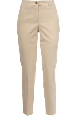 Jacob Cohen Broeken, Dames, , 3Xl, Velvet Ribbed Broek Marina Stijl