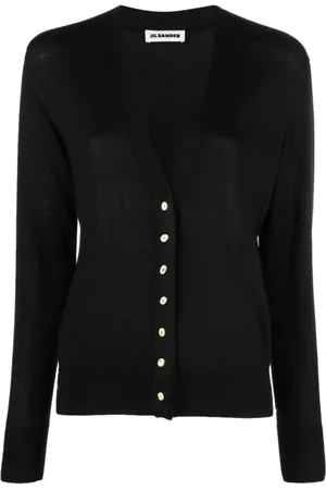 Jil Sander Truien, Dames, Zwart, S, Cardigan