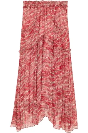 Isabel Marant Rokken, Dames, Rood, S, Veronique Rok