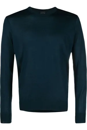 Paul & Shark Truien, Heren, Blauw, 3Xl, Wol, Crewneck Sweater