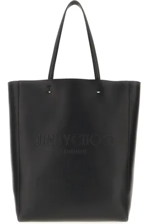 Jimmy Choo Tassen, Heren, Zwart, ONE Size, Leer, Tote Bag