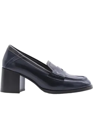 Pertini Schoenen, Dames, Blauw, 37 EU, Leer, Markelo Pumps