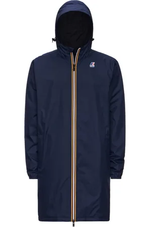 K-Way Jassen, unisex, Blauw, M, Nylon, Eiffel 3.0 Warm Regenjas