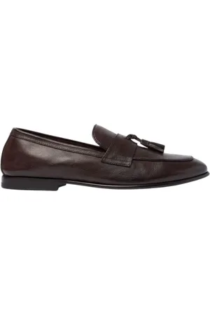 Scarosso Schoenen, Heren, Bruin, 47 EU, Leer, Nathan Donkerbruin