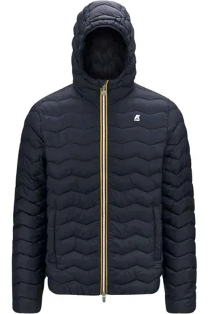 K-Way Jassen, Heren, Blauw, L, Nylon, Down Jacket