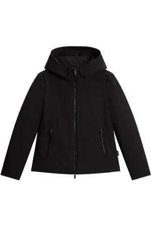 Woolrich Jassen, Dames, Zwart, S, Firth Parka Jas