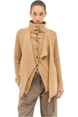 J.W.Anderson Truien, Dames, , S, Wol, Wollen Cardigan met Lagen