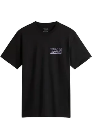 Vans Tops, Heren, Zwart, S, Katoen, Stedelijke Grafische T-shirt