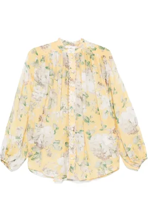 ZIMMERMANN Blouses & Shirts, Dames, Veelkleurig, S, Acacia Shirt