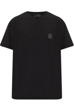 Stone Island Tops, Heren, Zwart, S, Katoen, Ghost Capsule T-Shirt