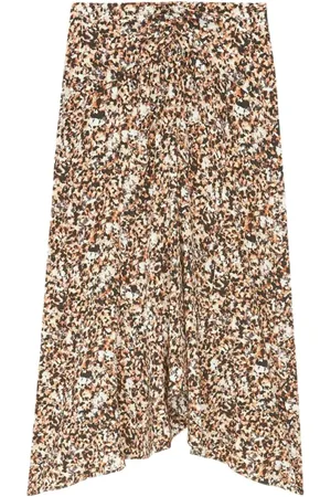 Isabel Marant Rokken, Dames, Bruin, M, Olena ROK