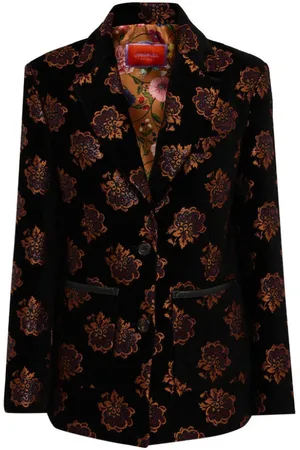 La DoubleJ Jassen, Dames, Zwart, L, Leer, Kelly Jas