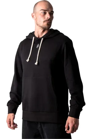 J.W.Anderson Sweatshirts & Hoodies, Heren, Zwart, M, Katoen, Hoodie