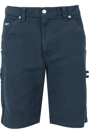 Tommy Hilfiger Korte broeken, Heren, Blauw, W32, Katoen, Casual Shorts