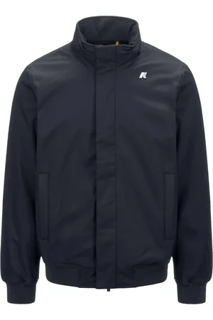 K-Way Jassen, Heren, Blauw, M, Amaury Twill Marmotta Jas