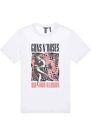 Antony Morato Tops, Heren, Wit, S, Katoen, Guns N