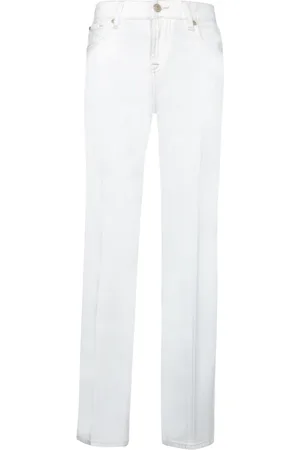 7 for all Mankind Jeans, Dames, Wit, W26, Witte Jeans voor Vrouwen