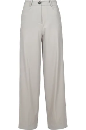 RRD Broeken, Dames, Grijs, S, Denim, Wijde technische stoffen broek