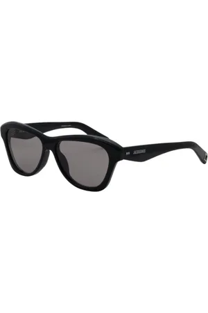 Jacquemus Accessoires, Heren, Zwart, ONE Size, Stijlvolle Palmier Zonnebril