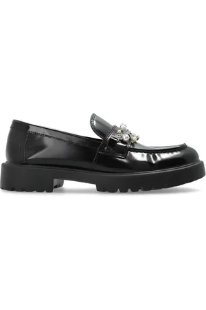 Tory Burch Schoenen, Dames, Zwart, 37 EU, Leer, Lug Loafers