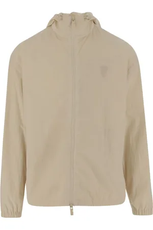 Burberry Jassen, Heren, , 2Xl, Nylon, Logo Hood Jacket