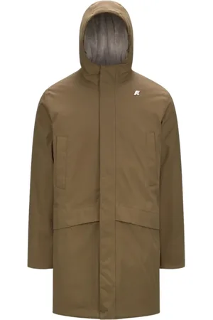 K-Way Mantels, Heren, Bruin, S, Polyester, Parka`s