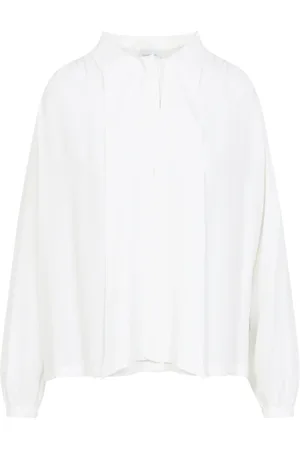 Giambattista Valli Blouses & Shirts, Dames, Wit, S, Wit Overhemd voor Vrouwen Elegante Stijl