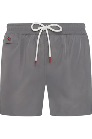 Kiton Badkleding, Heren, Grijs, 2Xl, Polyester, Swim Boxer Trunks