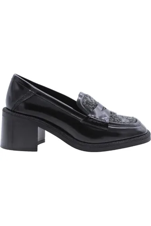 Pertini Schoenen, Dames, Zwart, 39 EU, Leer, Stijlvolle Pump voor Diverse Gelegenheden