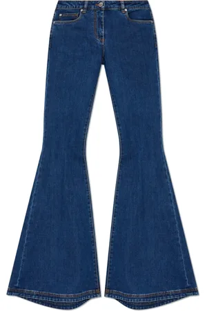 Etro Jeans, Dames, Blauw, W26, Denim, Jeans met uitlopende pijpen