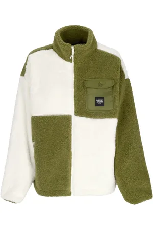 Vans Sweatshirts & Hoodies, Dames, Veelkleurig, M, Polyester, Sherpa Gevoerde Ritsjas