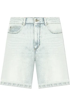 Isabel Marant Korte broeken, Heren, Blauw, W30, Denim, Jeffry Denim Shorts