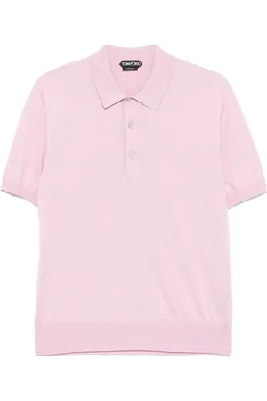 Tom Ford Tops, Heren, Roze, 2Xl, Katoen, Polo Sweater