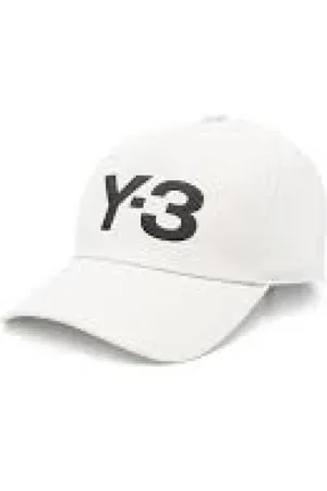 Y-3 Accessoires, Heren, Wit, ONE Size, Katoen, Stijlvolle Cap voor Urbane Mode