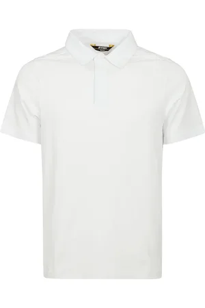 K-Way Tops, Heren, Wit, 2Xl, Katoen, Klassiek Wit Poloshirt