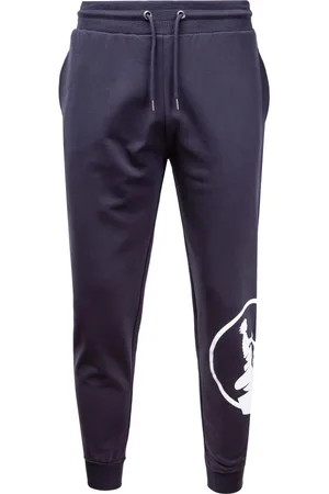 Jott Broeken, Heren, Blauw, M, Katoen, Moledo Logo Trainingsbroeken