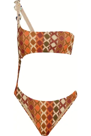 ME FUI Badkleding, Dames, Oranje, L, Polyester, Oranje Lycra Bikini met Verwijderbare Vulling