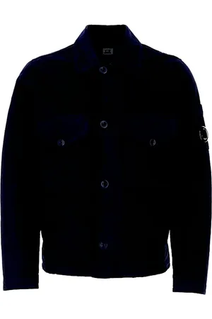 C.P. Company Jassen, Heren, Zwart, XL, Stijlvolle Jas voor Mannen